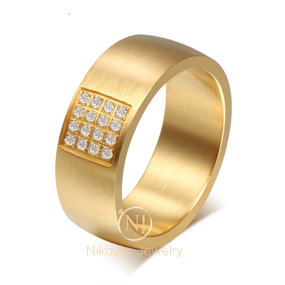 Nikayla Rings - Luxury Matte King Silver D