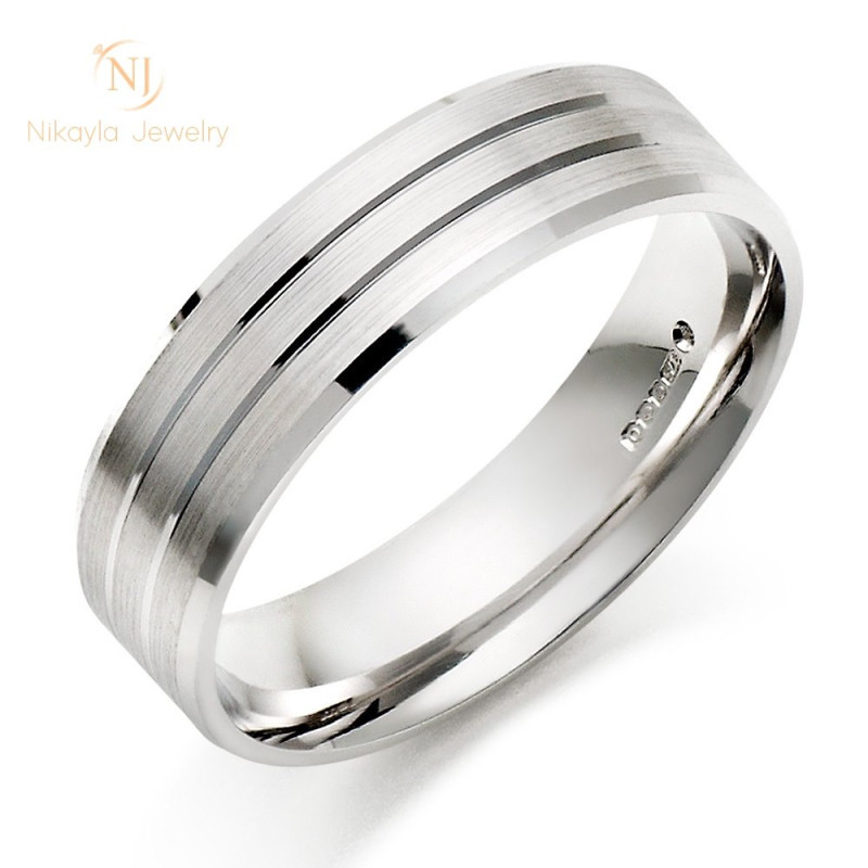 Nikayla Rings - Silver Two Hole Burst Mode