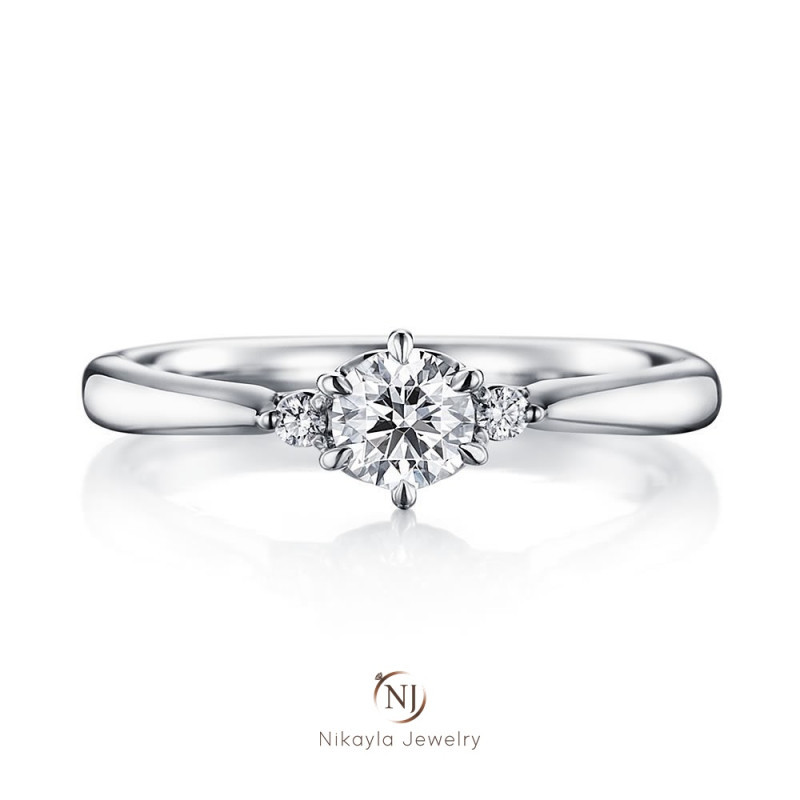 Nikayla Jewelry - Solitaire Prince D Gold 18K - Single Ring