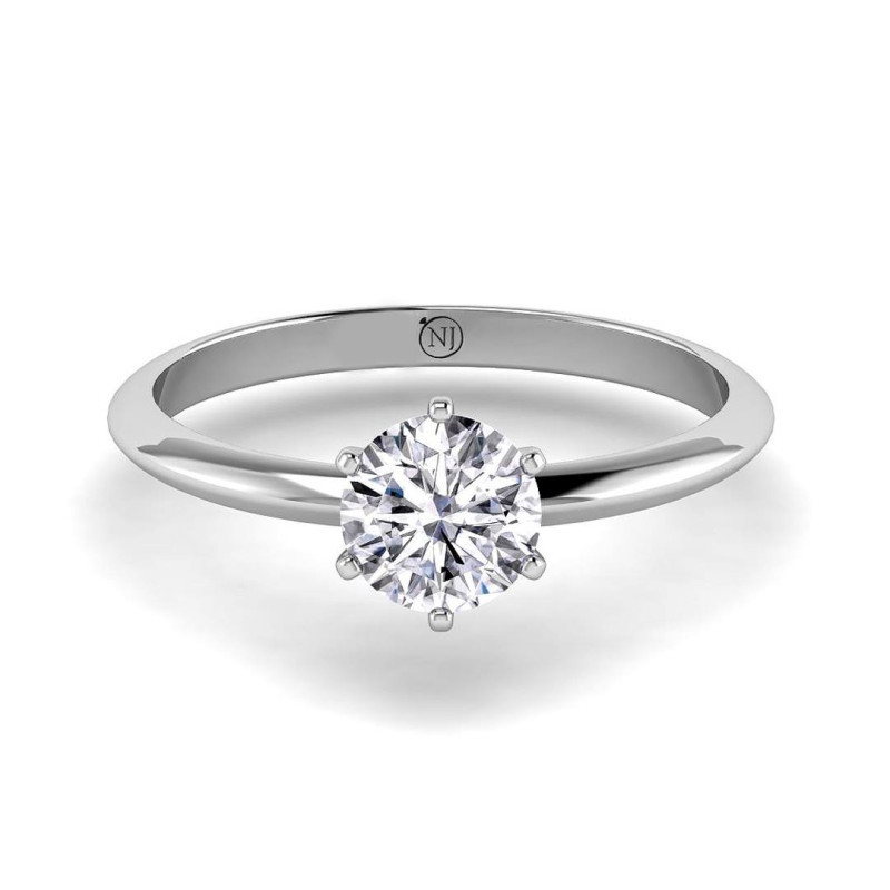 Nikayla Jewelry - Solitaire Queen 1947 Gold 18 K - Single Ring