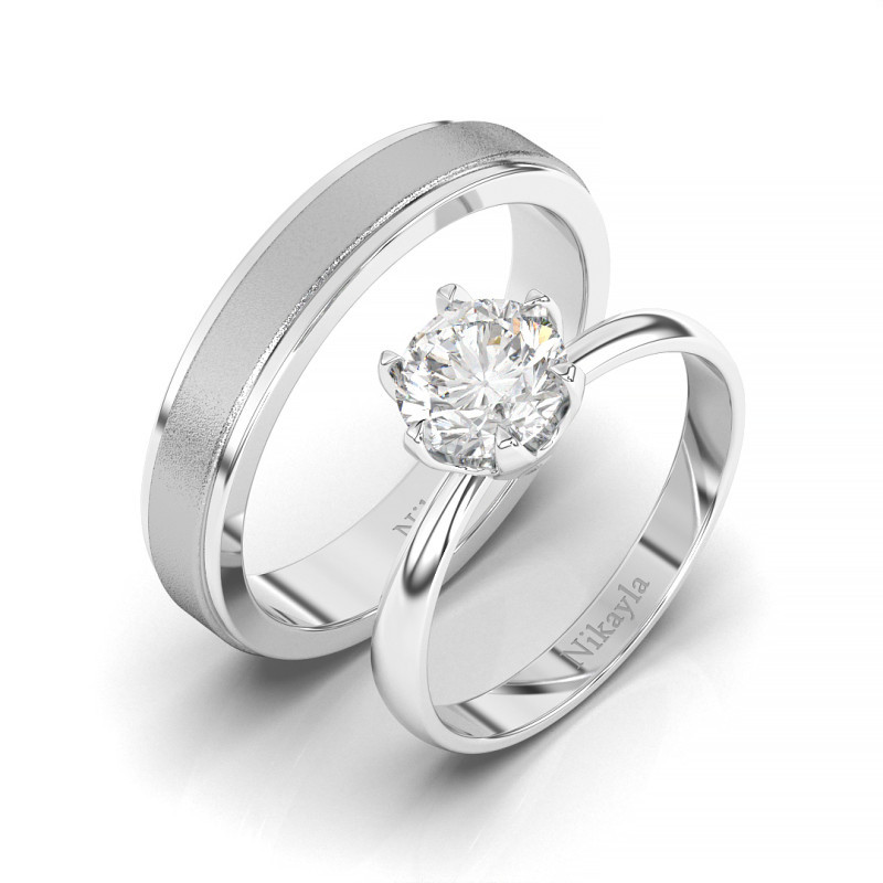 Nikayla Timeless Elegance Palaldium Ring
