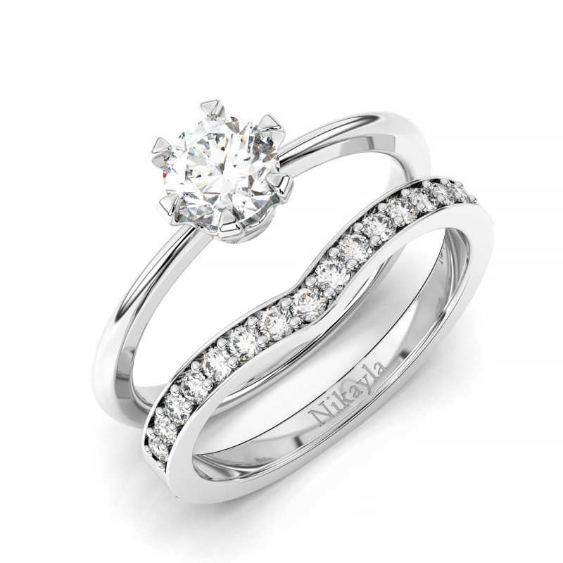 Nikayla Luxurious Two in One Ring Set