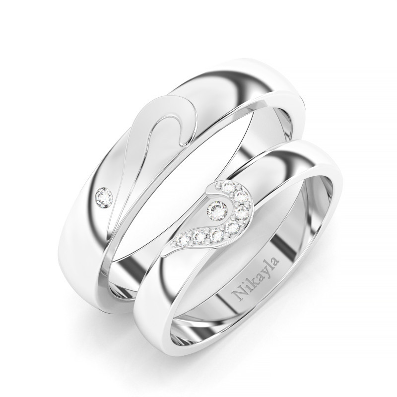 Nikayla Rings Platinum Rolling Love D