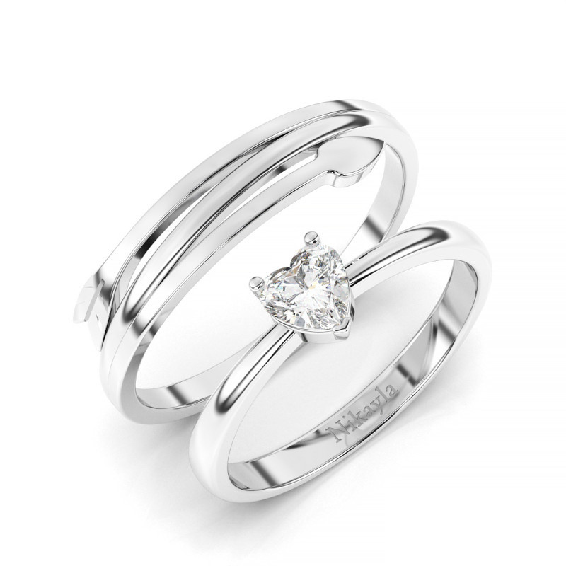 Nikayla Ring Silver Classic Flexibel Size Rolling D