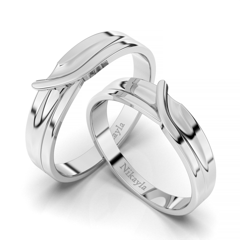 Nikayla Ring Silver Rolling X