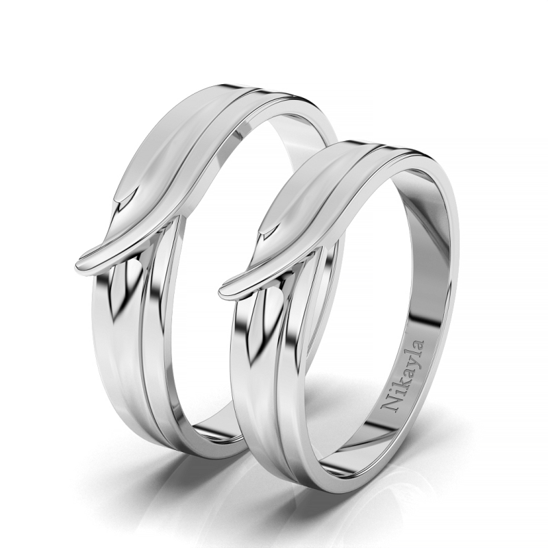 Nikayla Ring Silver Rolling X