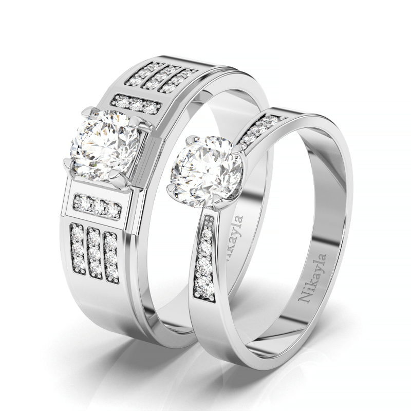 Nikayla Rings King Queen Diamond D10