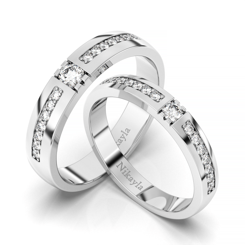 Nikayla Rings Glossy Glamour Couple