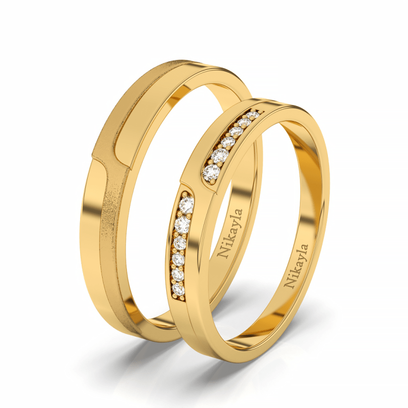 Nikayla Ring Silver Couple Elegant Classic Land