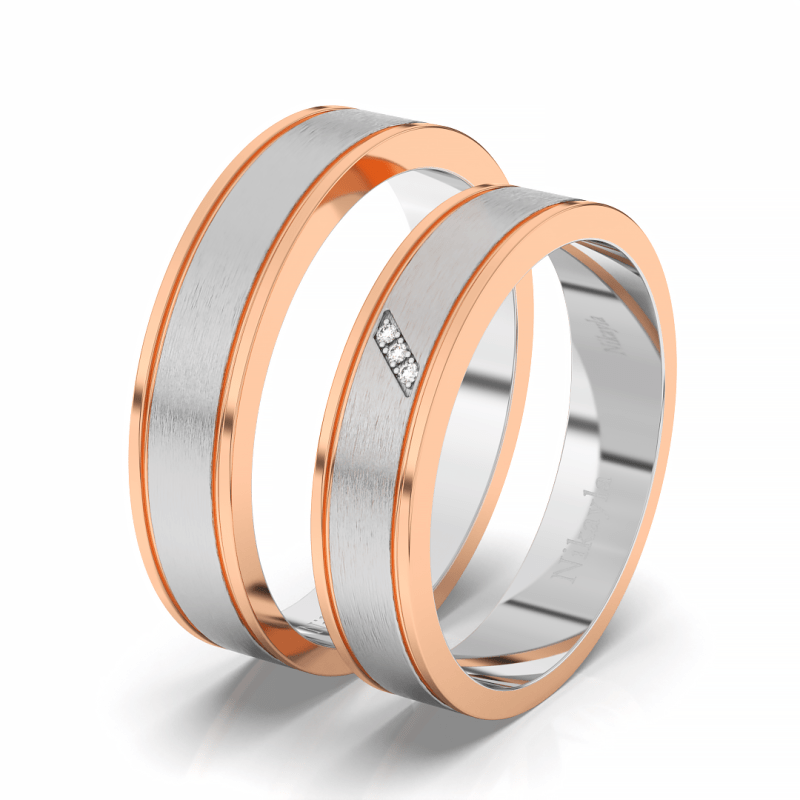 Nikayla Rings Rosegold Combine Elegant S2