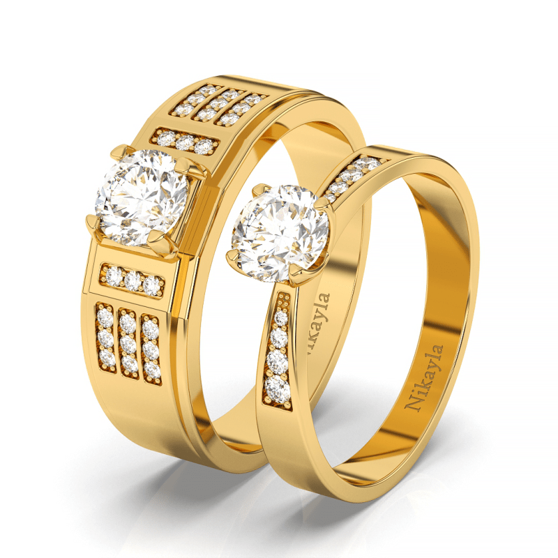 Nikayla Rings King Queen Diamond D10