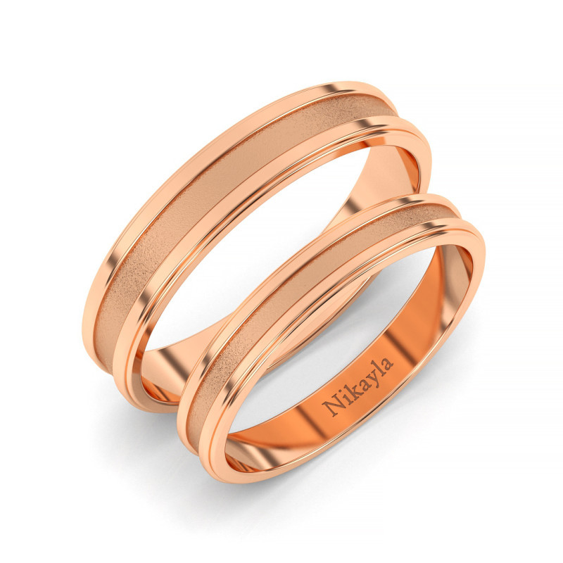Nikakyla Jewelry - Rolling Burst Gold 18K - Couple Rings