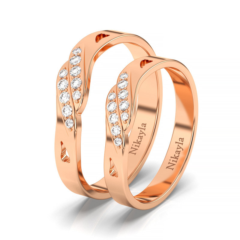 Nikayla Jewelry - Special Edition Love N1 Gold 18K - Couple Rings