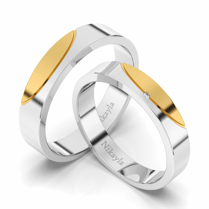 Nikayla Silver Couple Original Wedding