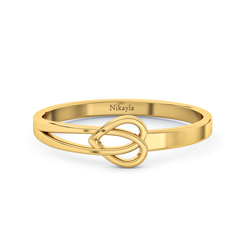 Nikayla Jewelry - Tie a Rope Gold 18K - Single Ring