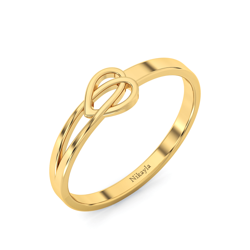 Nikayla Jewelry - Tie a Rope Gold 18K - Single Ring