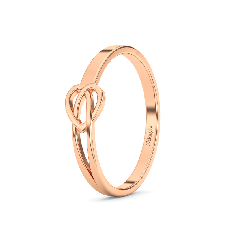 Nikayla Jewelry - Tie a Rope Gold 18K - Single Ring