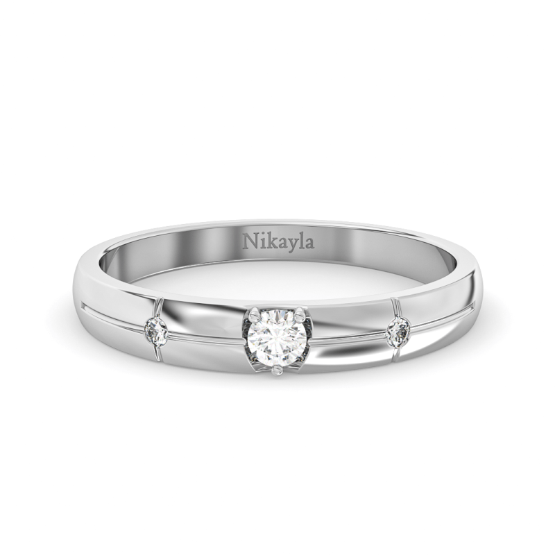 Nikayla Jewelry - Rock Diamond Gold 18K - Single Ring