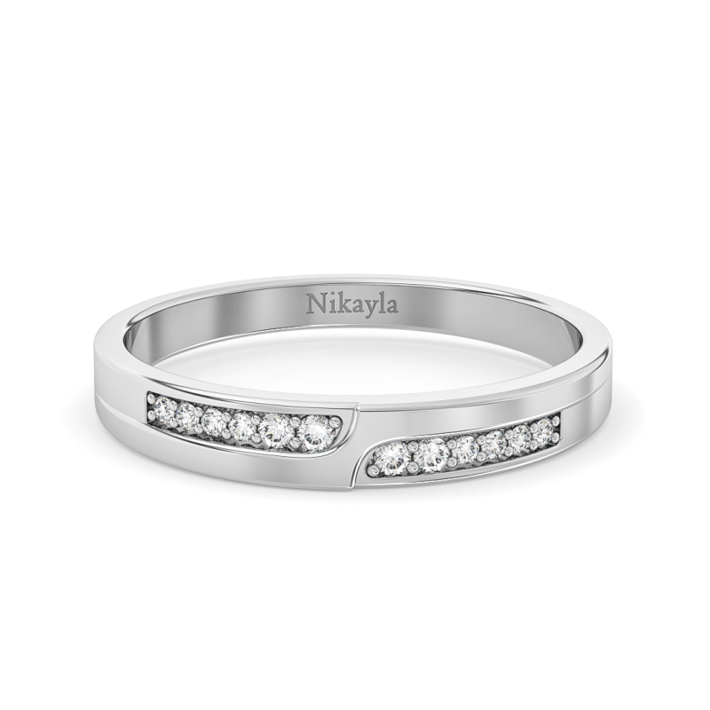 Nikayla Heart Beat Diamonds Ring Gold 18K